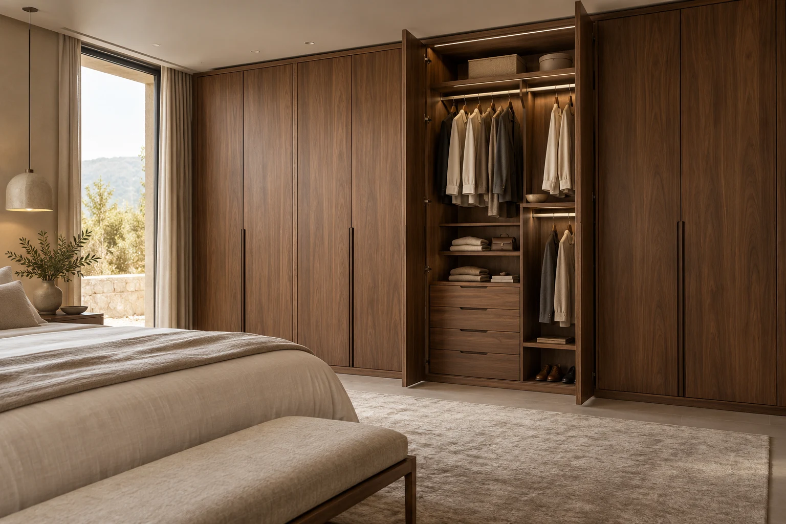 Wardrobe 1 — Hazara Wood Line design inspiration